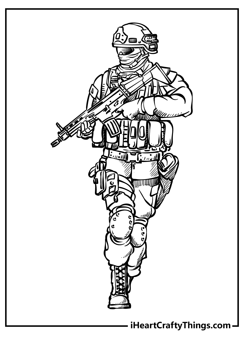 Free Army Military Coloring Pages 30 PDF Printables