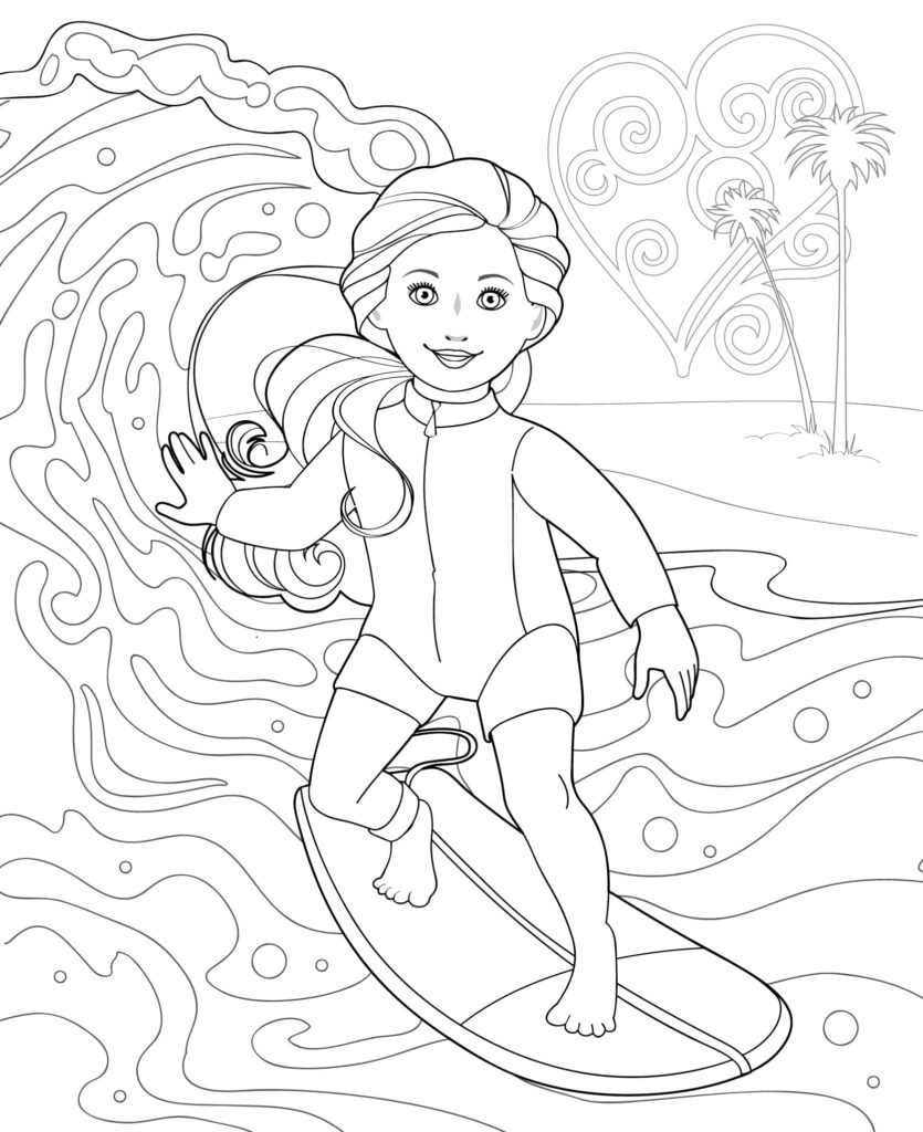 Free Coloring Pages For Kids Our Generation Dolls