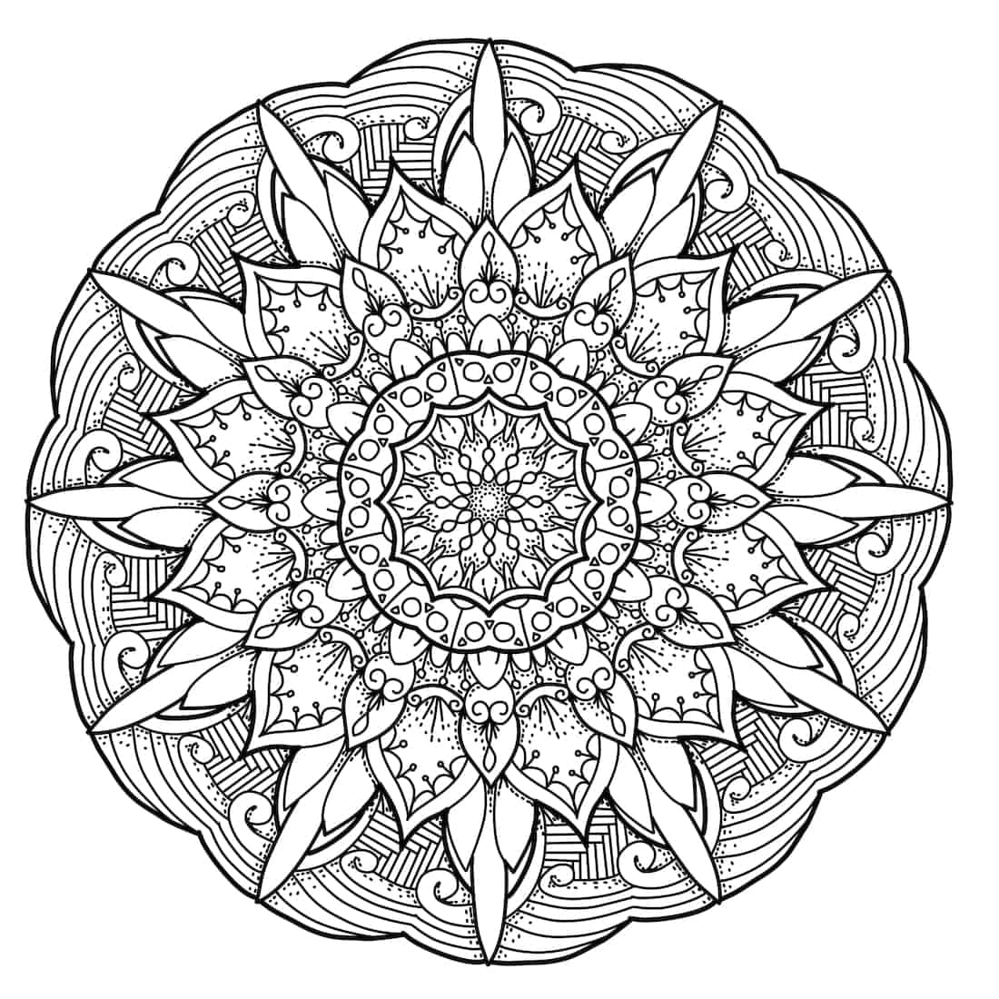 Mandala Coloring Book Pdf Free