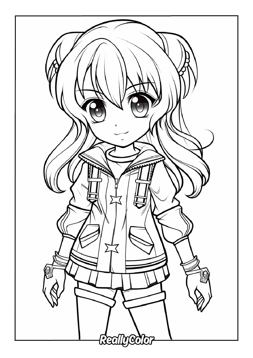 anime coloring page printable anime coloring page printable