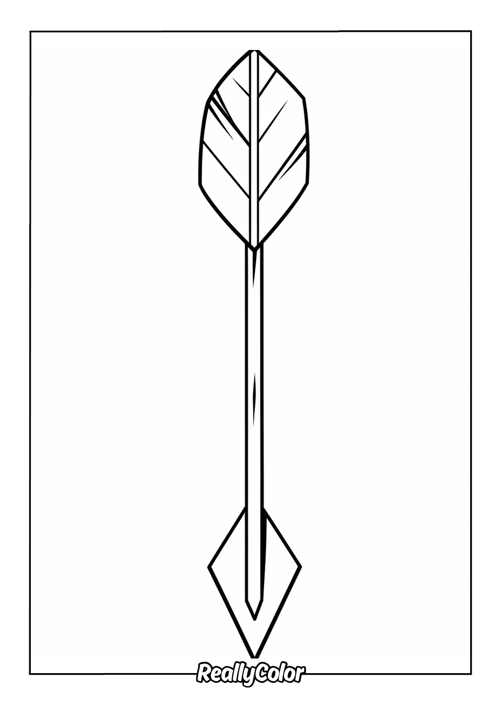 Free Printable Bow And Arrows Coloring Pages