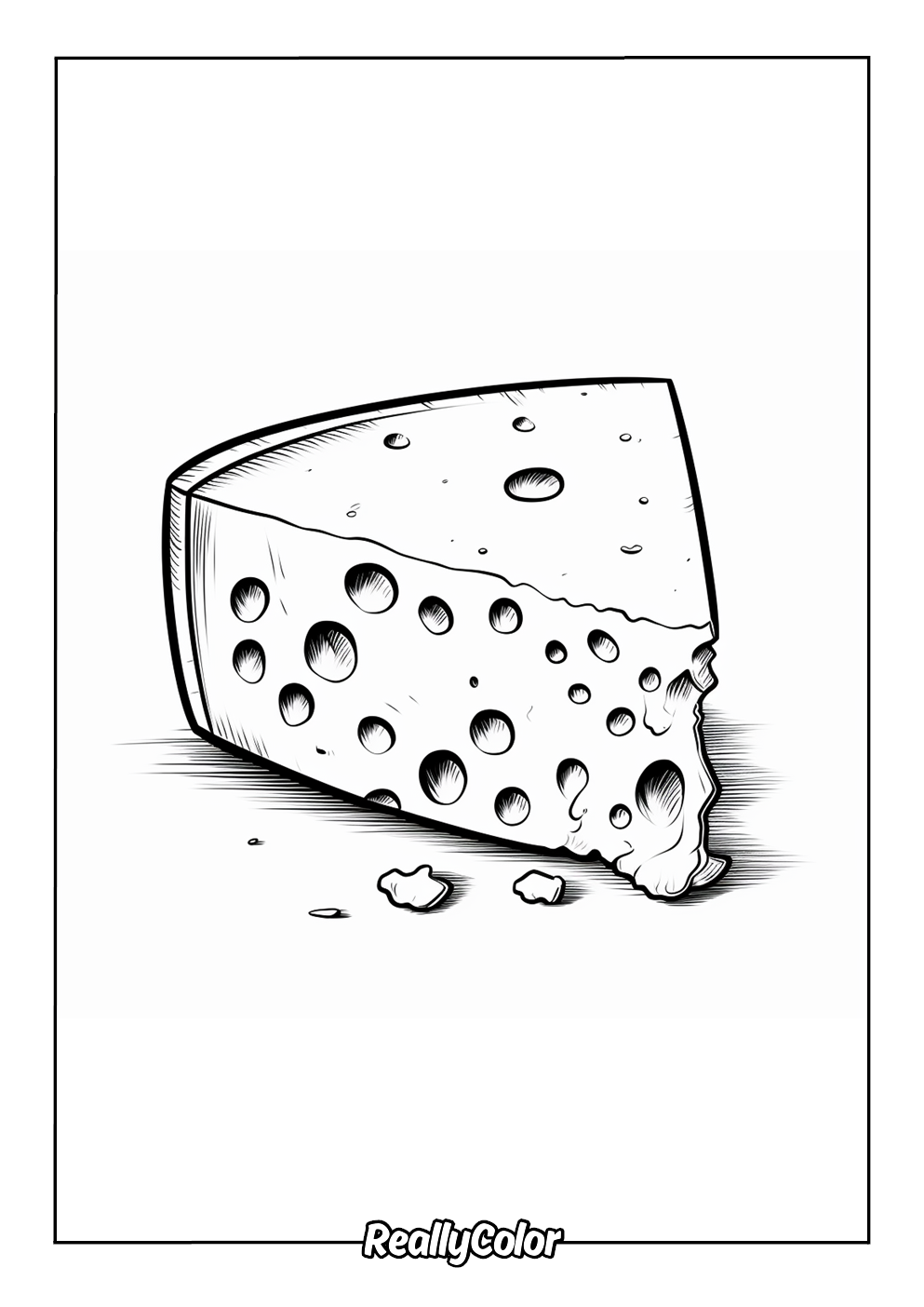 Free Printable Cheese Coloring Pages Free Printable Cheese Coloring Pages