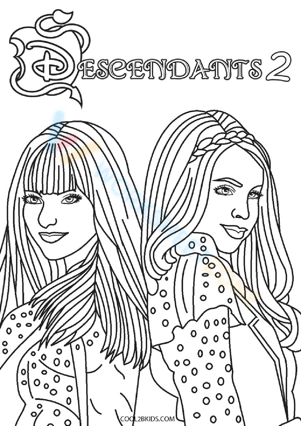 Free Printable Descendants Coloring Pages For Kids Worksheets Library Free Printable Descendants Coloring Pages For Kids Worksheets Library