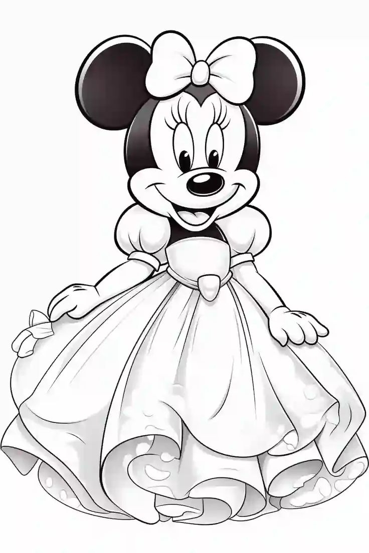 Free Printable Disney Characters Coloring Pages For Kids Storiespub