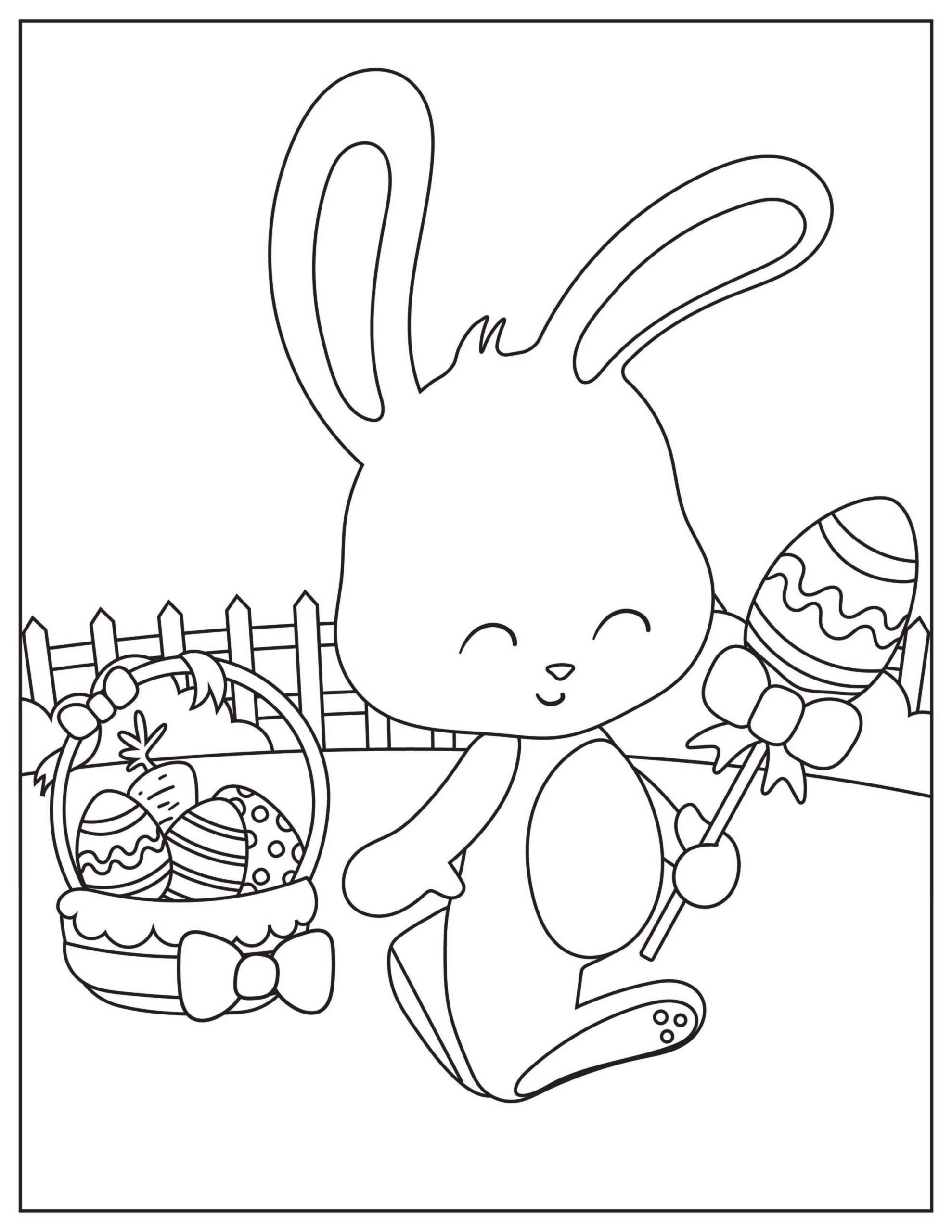 Free Printable Easter Coloring Pages Crafty Morning