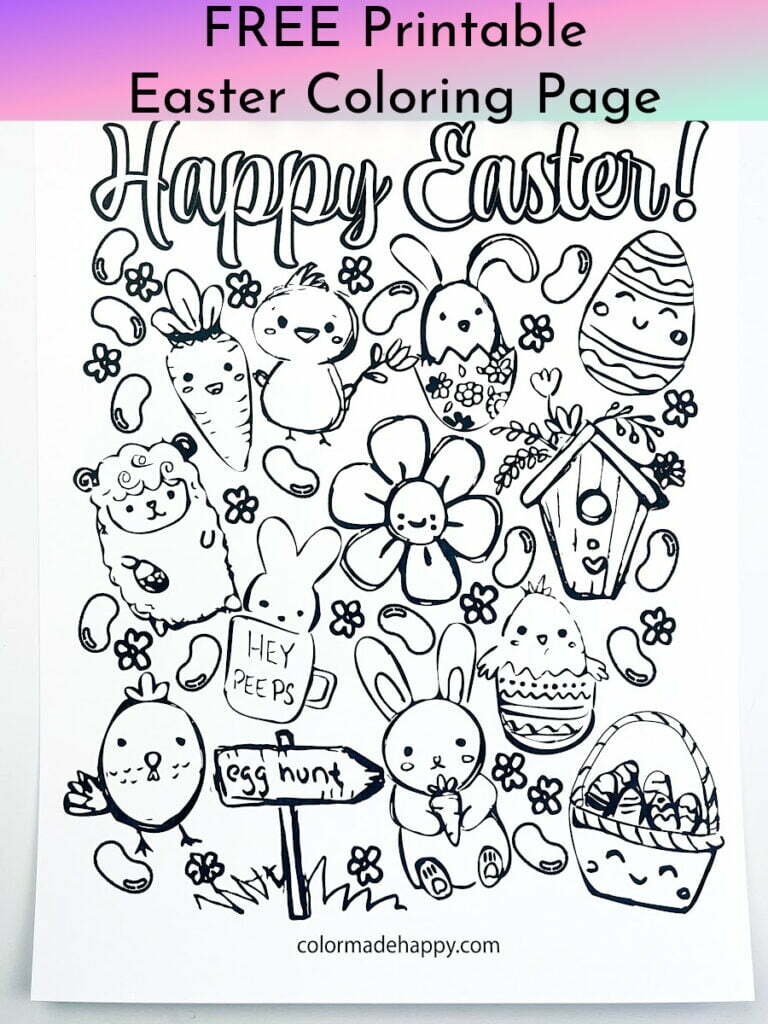 Free Printable Easter Coloring Pages Free Printable Easter Coloring Pages
