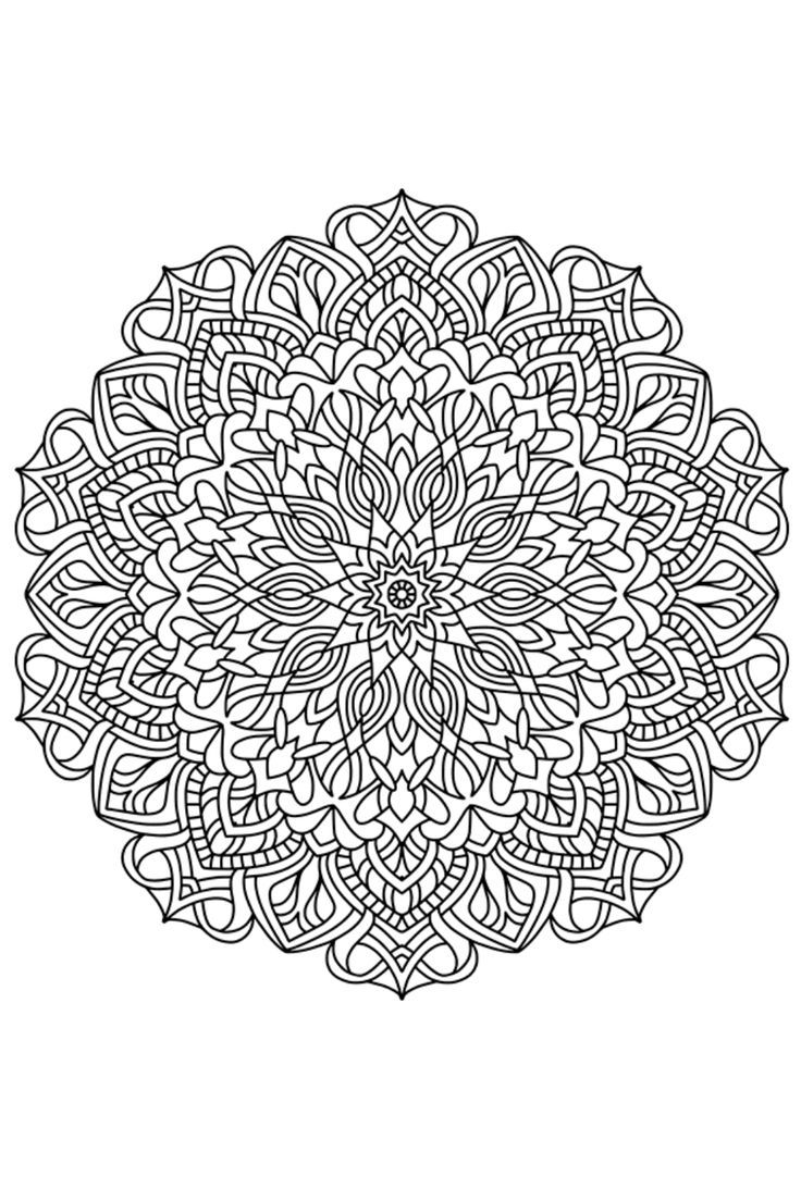 mandala coloring pages pdf