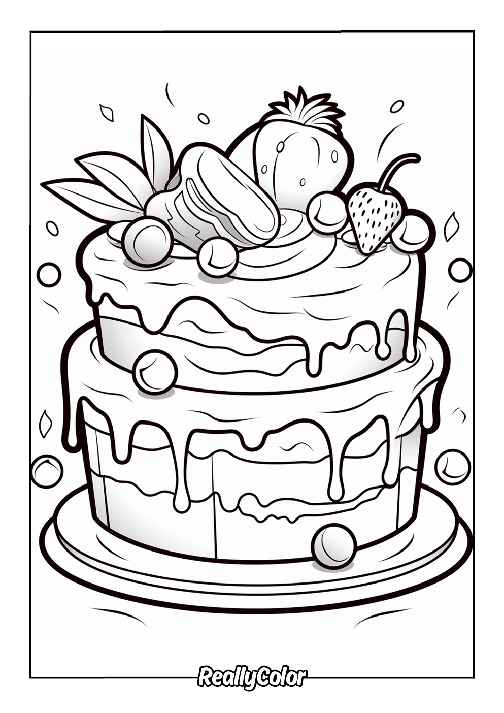 Free Printable Strawberry Shortcake Coloring Pages