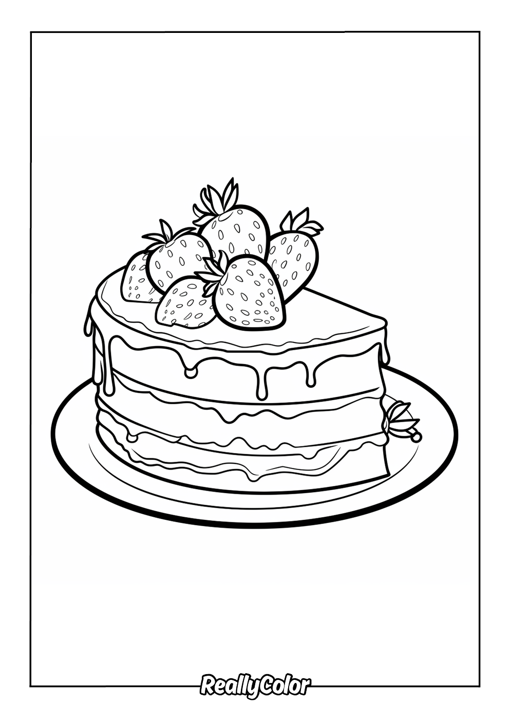 Free Printable Strawberry Shortcake Coloring Pages