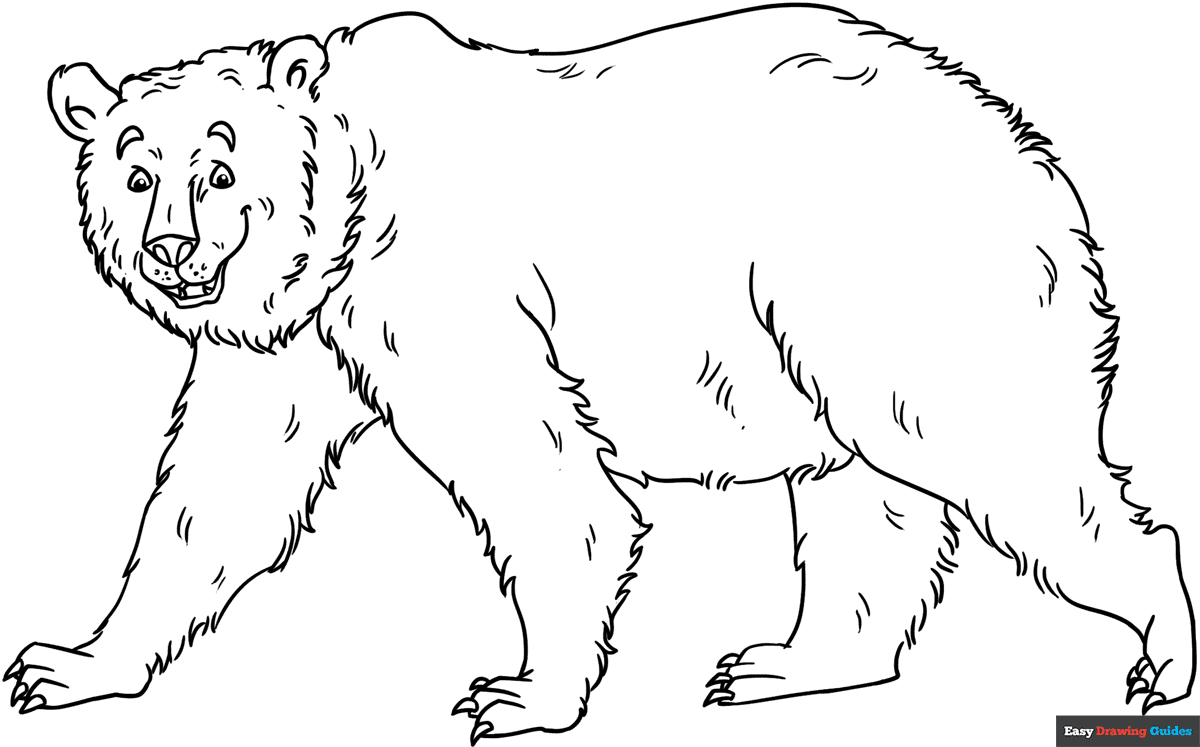 bear printable coloring pages bear printable coloring pages
