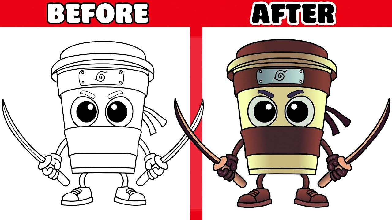 How To Color CAPPUCCINO ASSASSINO Italian Brainrot Animal New Coloring Pages YouTube