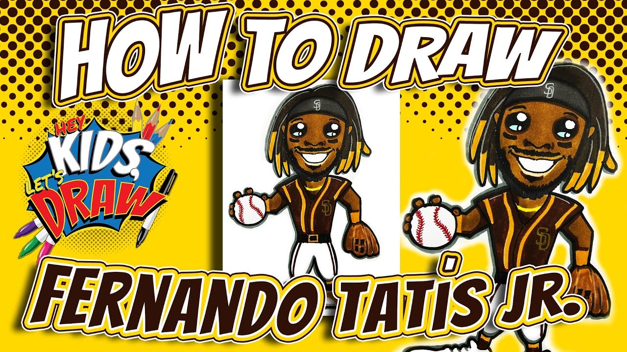 fernando tatis jr drawing fernando tatis jr drawing