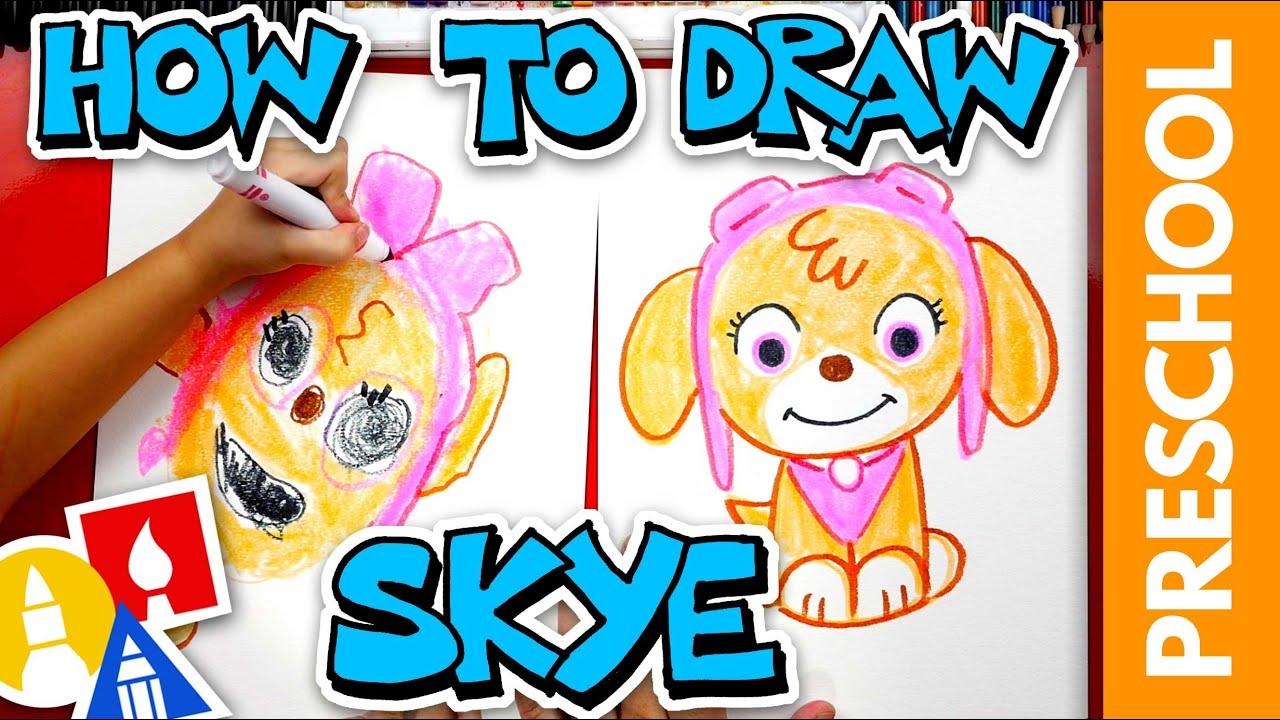 how to draw the paw patrol how to draw the paw patrol
