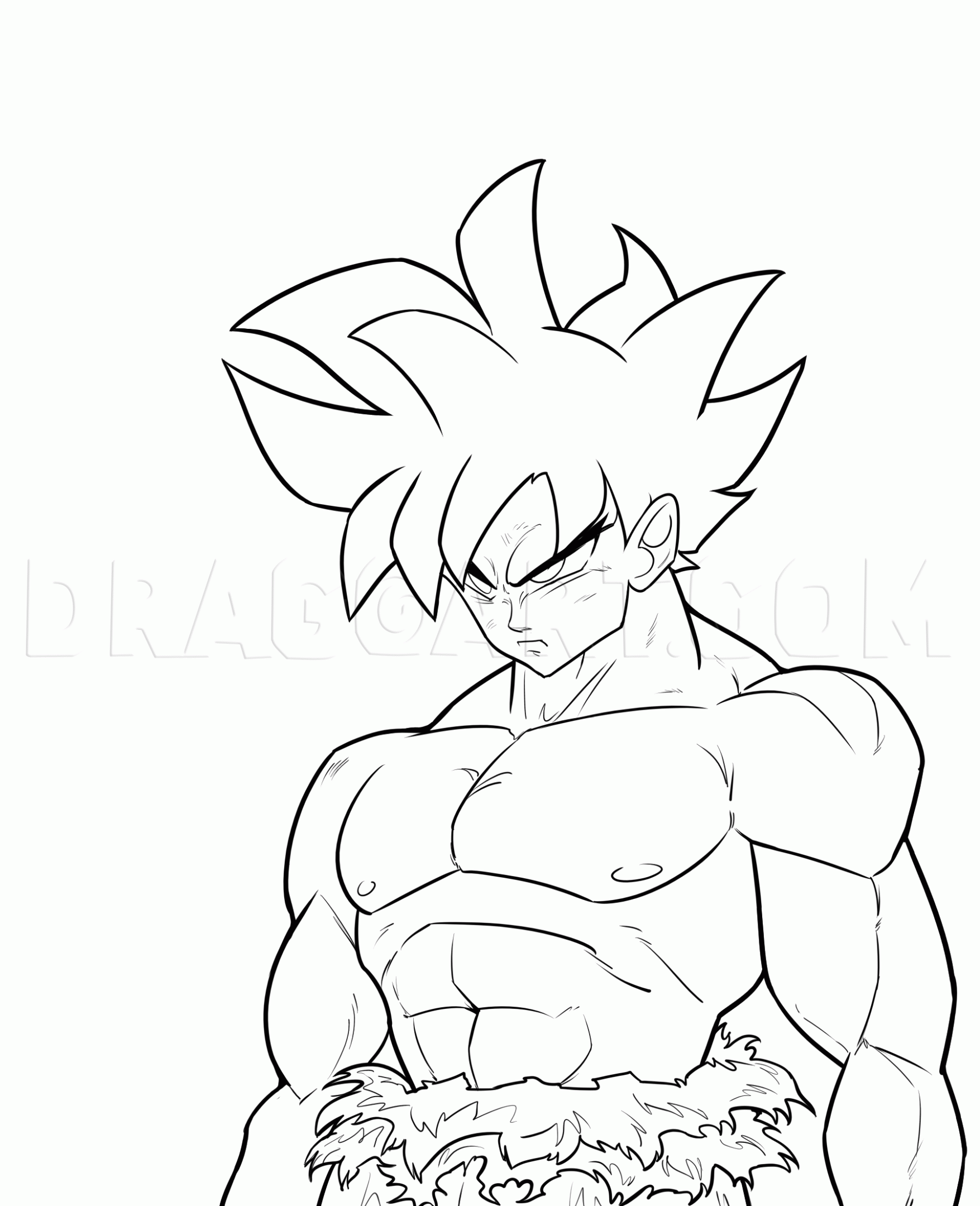 pictures of goku to draw