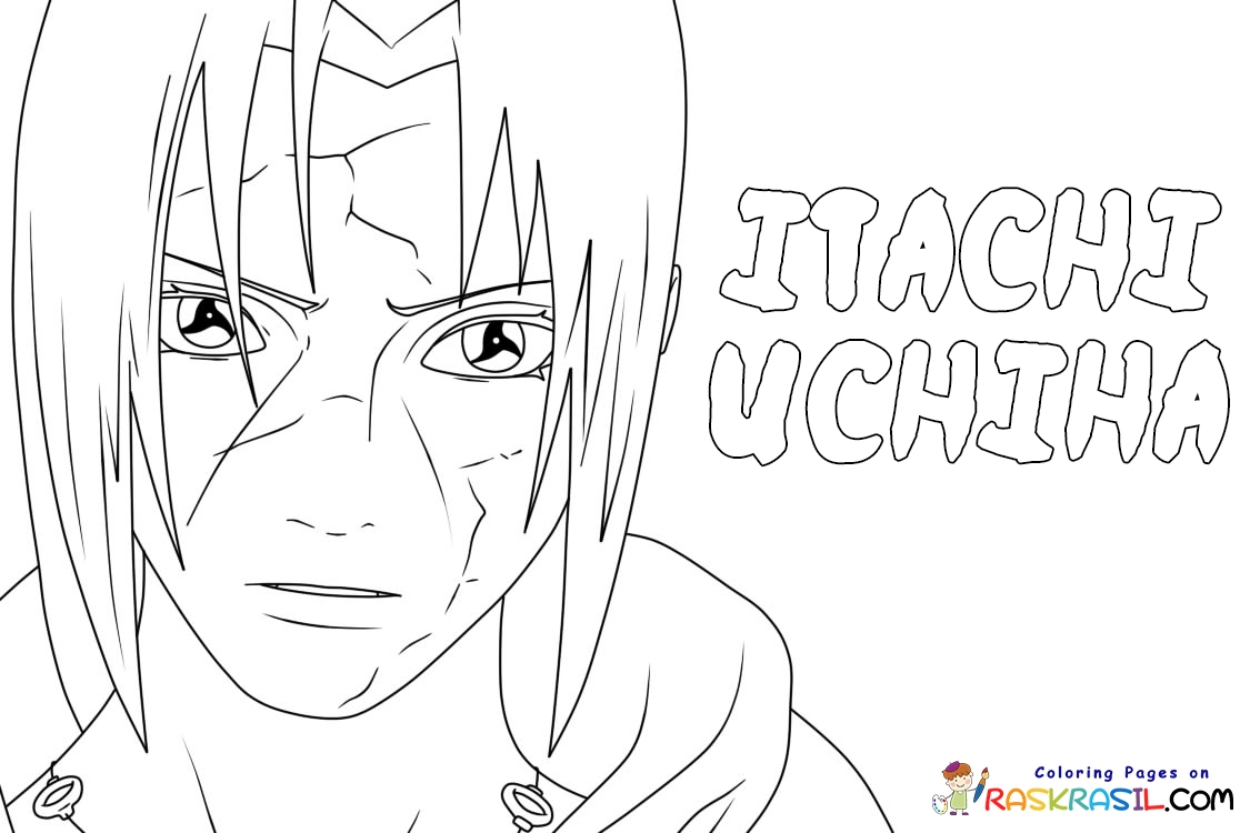 itachi uchiha coloring pages