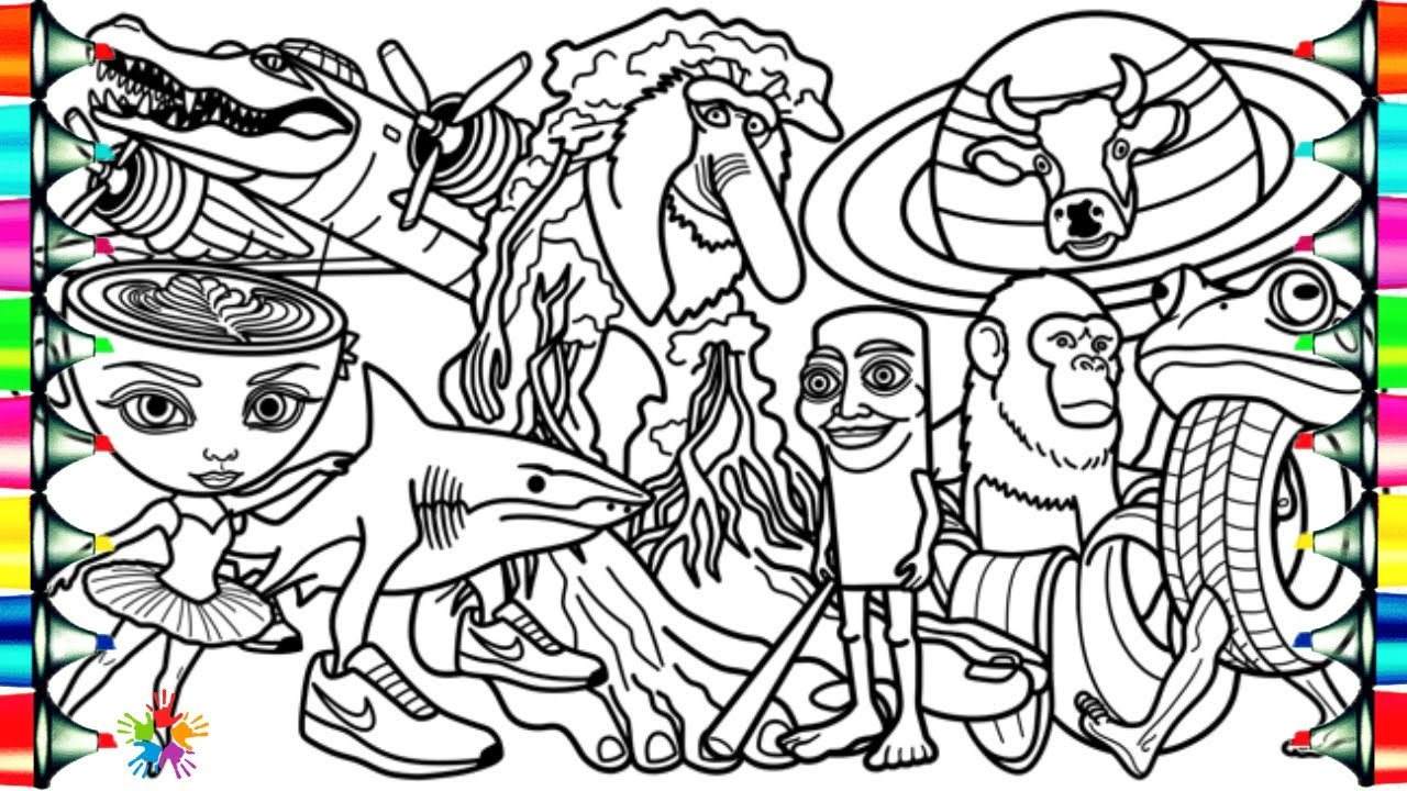 ITALIAN BRAINROT Animals New Coloring Pages How To Color Top 8 Italian Brainrot Animals YouTube ITALIAN BRAINROT Animals New Coloring Pages How To Color Top 8 Italian Brainrot Animals YouTube