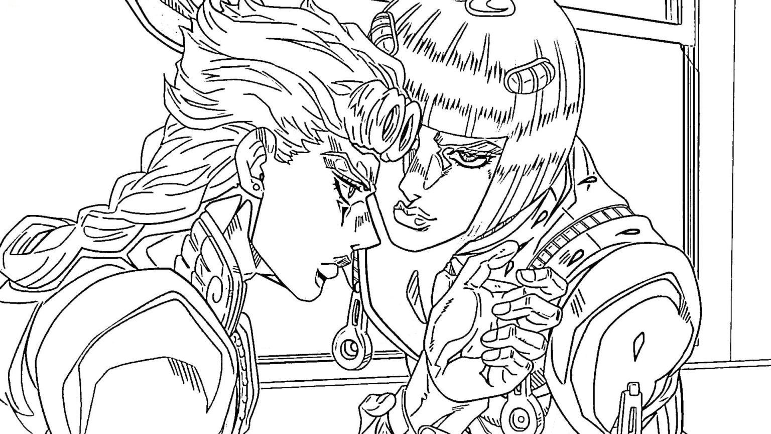 JoJo s Bizarre Adventure Color Page Book For Kids 