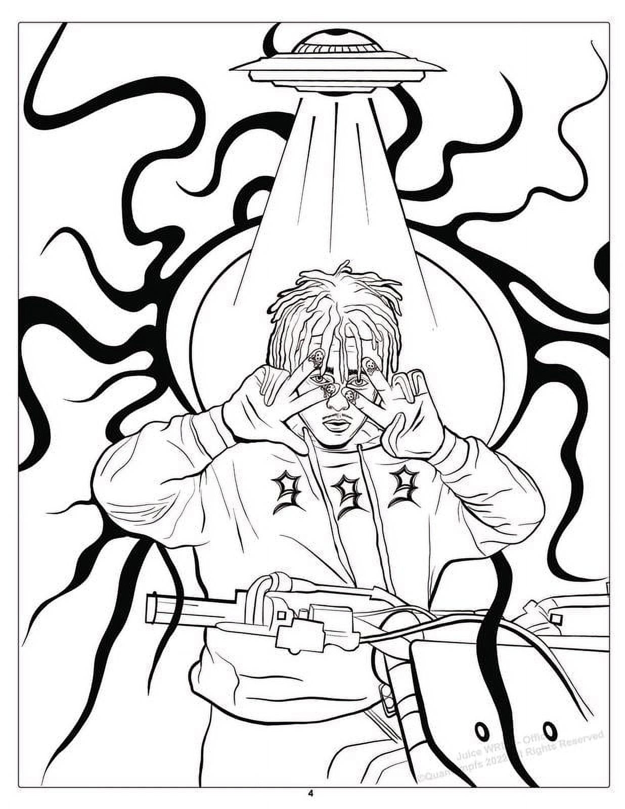 Juice WRLD The Official Coloring Book Walmart ca