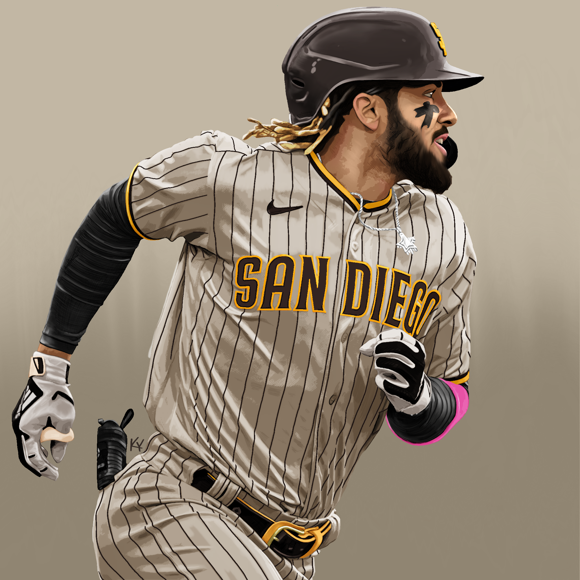 Just Finished A Digital Drawing Of Tatis Jr R Padres Just Finished A Digital Drawing Of Tatis Jr R Padres