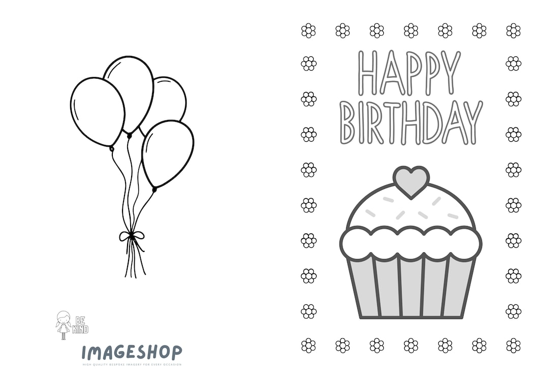 printable coloring cards for birthdays printable coloring cards for birthdays