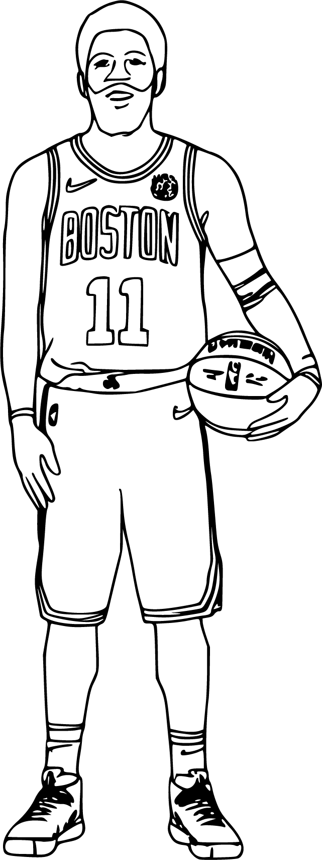 Kyrie Irving Coloring Pages 100 Free Printable Fun