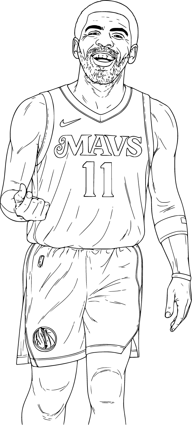 Kyrie Irving Coloring Pages 100 Free Printable Fun