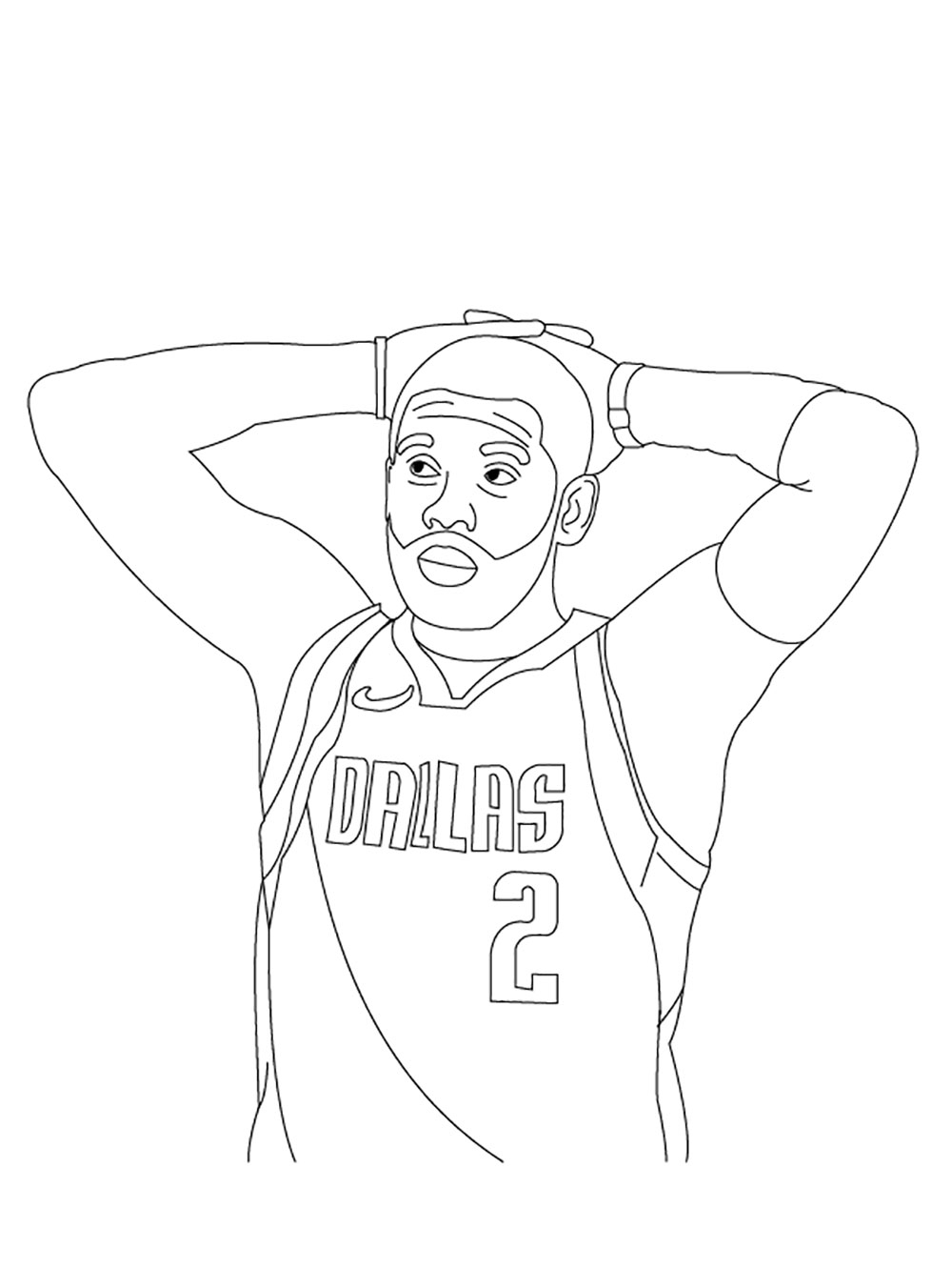 Kyrie Irving Coloring Pages