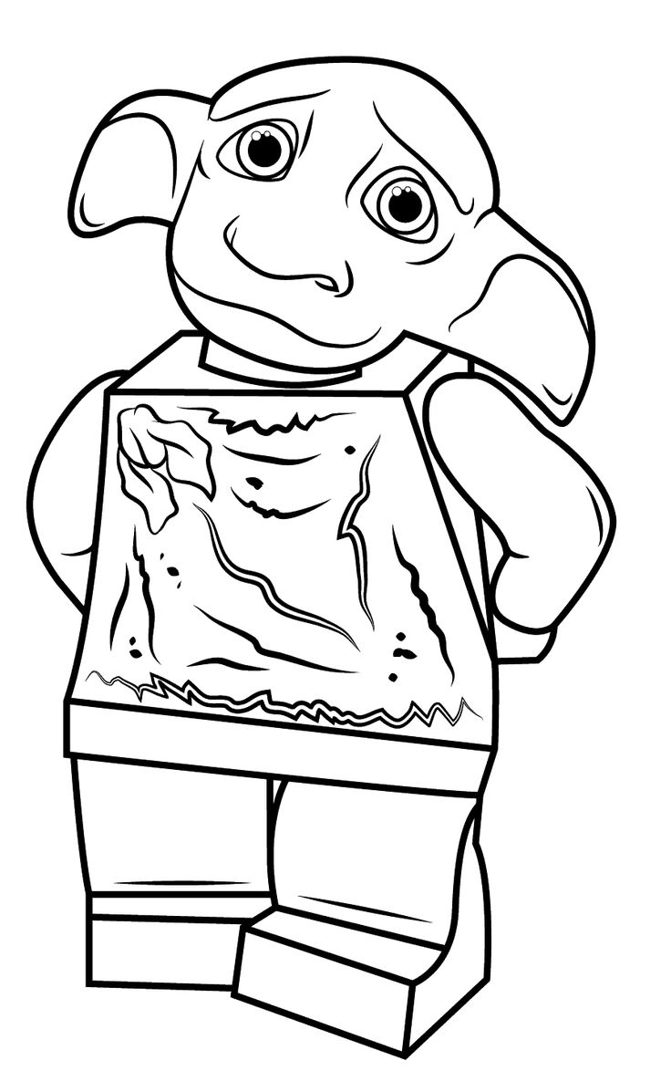 Lego Harry Potter Coloring Pages