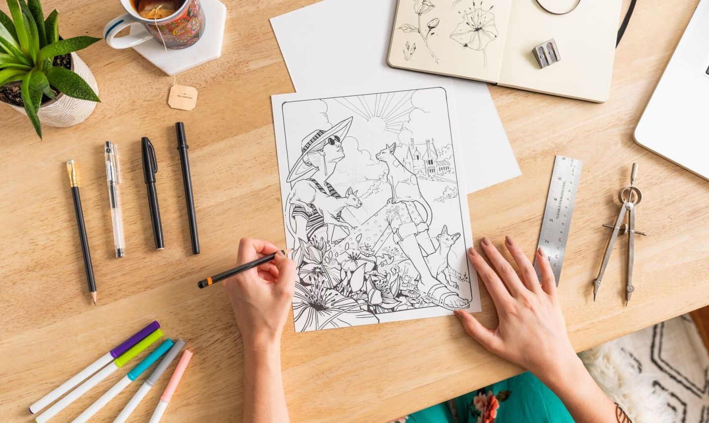 How To Create Your Own Coloring Book