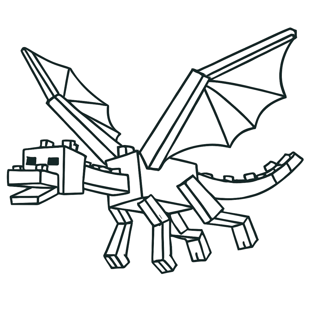 coloring pages of minecraft
