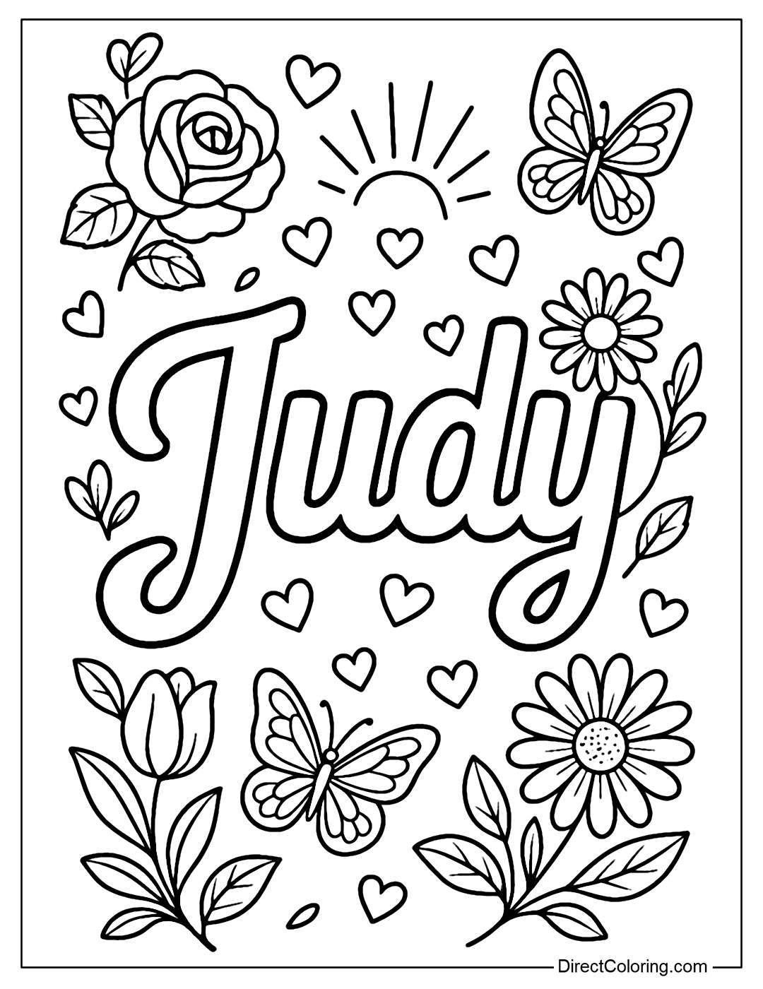 Name Coloring Pages Free And Printable For Kids Name Coloring Pages Free And Printable For Kids