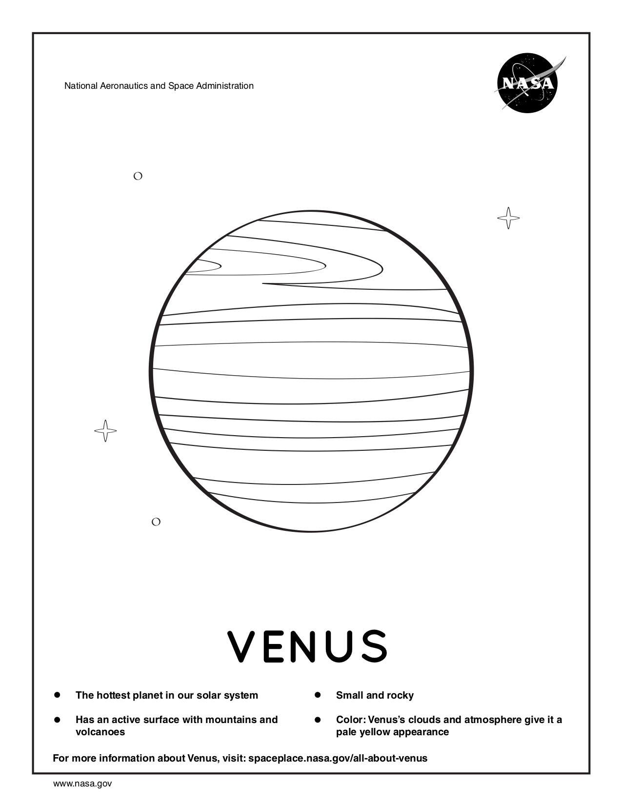 printable space coloring pages