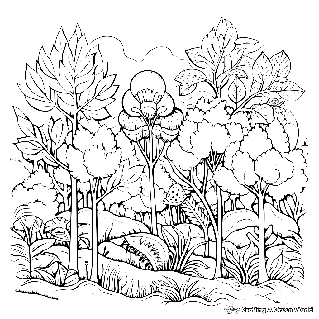 Free Coloring Pages Nature
