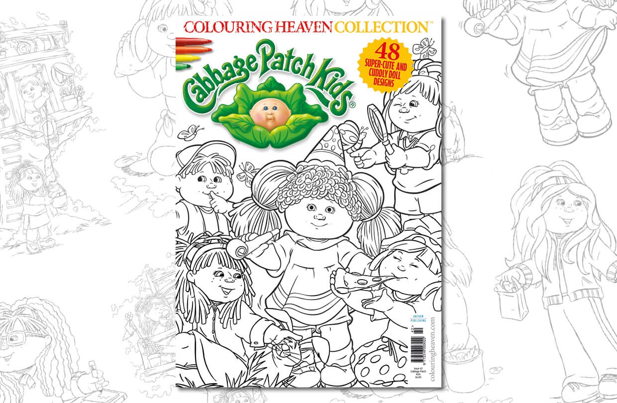 Cabbage Patch Coloring Pages