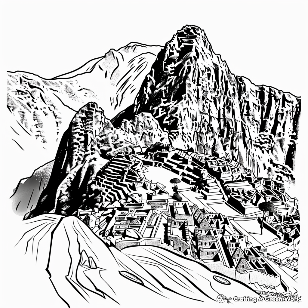 Peru Coloring Pages Free Printable 