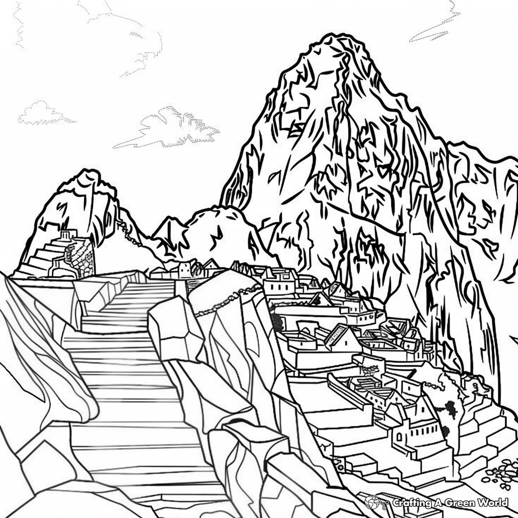 Coloring Pages Of Peru