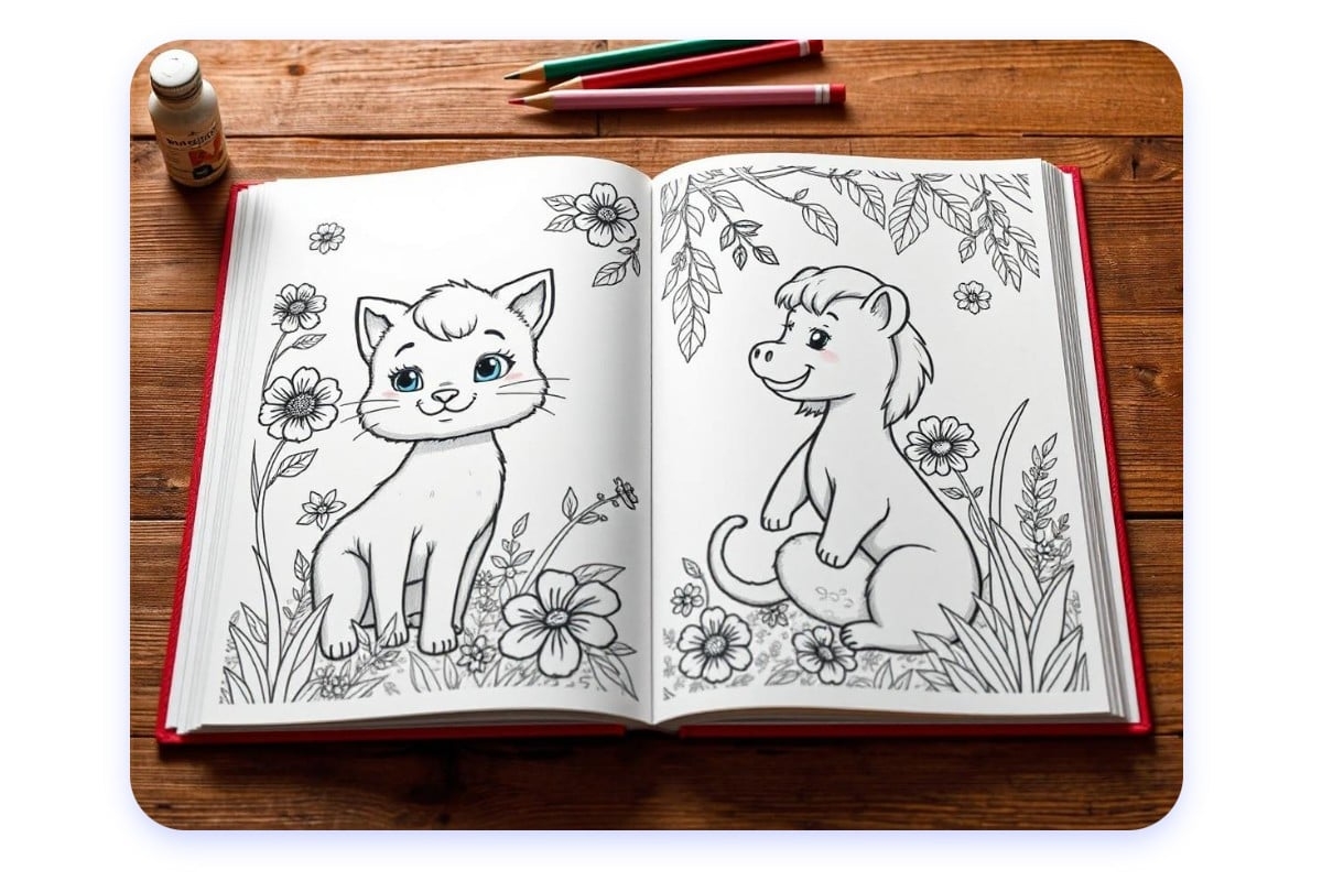 Picture To Coloring Page Converter