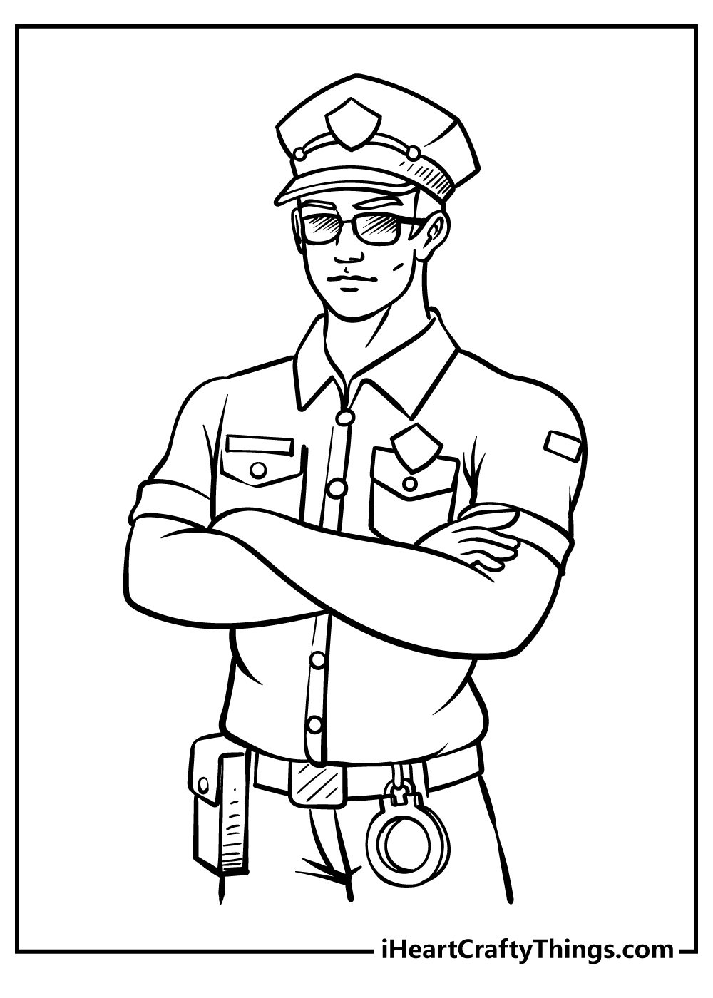 Police Coloring Pages
