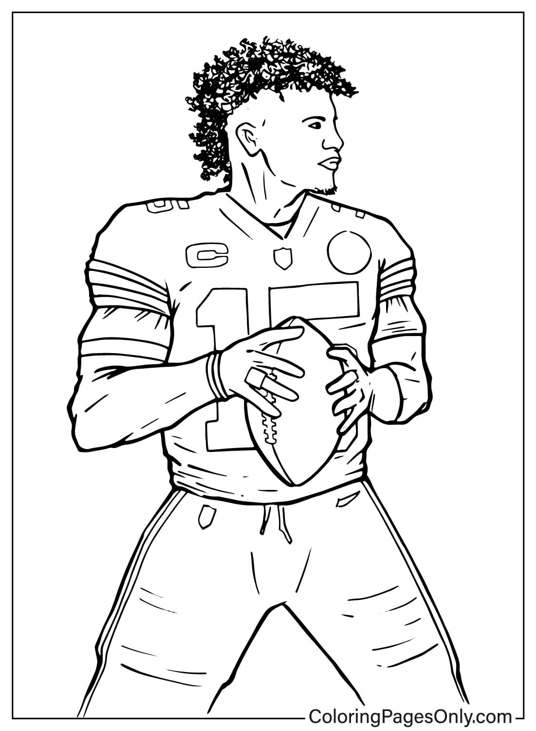 Ray Lewis Coloring Page