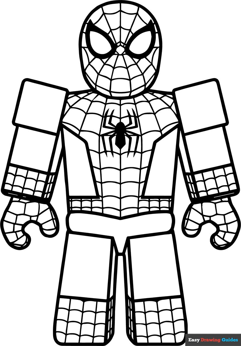 spider-man coloring pages free spider-man coloring pages free