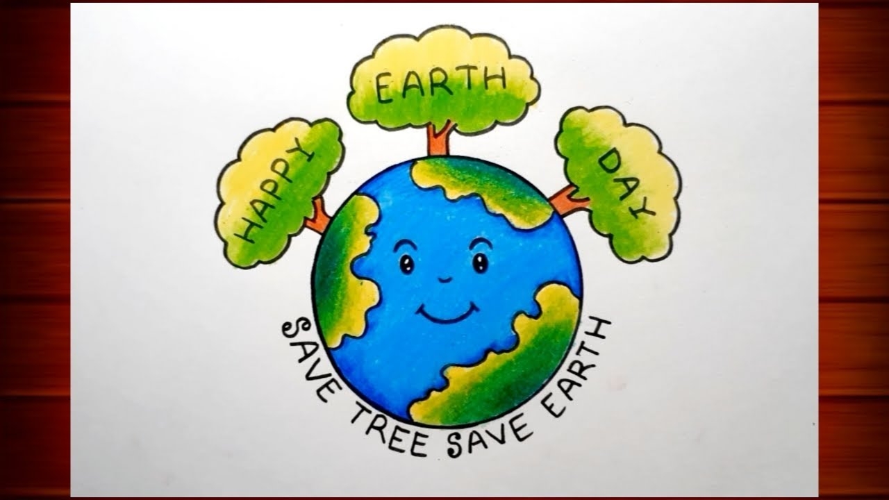 Save Earth Poster Drawing Earth Day Poster Making Cute Earth Drawing YouTube Save Earth Poster Drawing Earth Day Poster Making Cute Earth Drawing YouTube