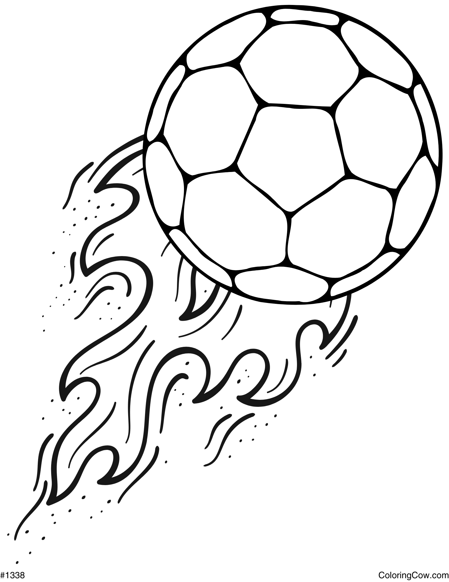 free coloring pages soccer