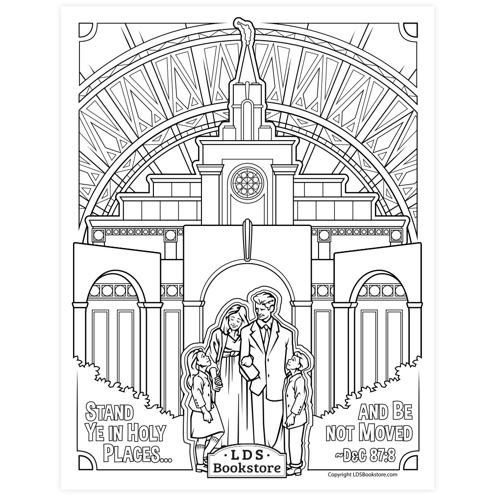 Stand Ye In Holy Places Coloring Page Printable Doctrine And Covenants Coloring Page Stand Ye In Holy Places Coloring Page Printable Doctrine And Covenants Coloring Page