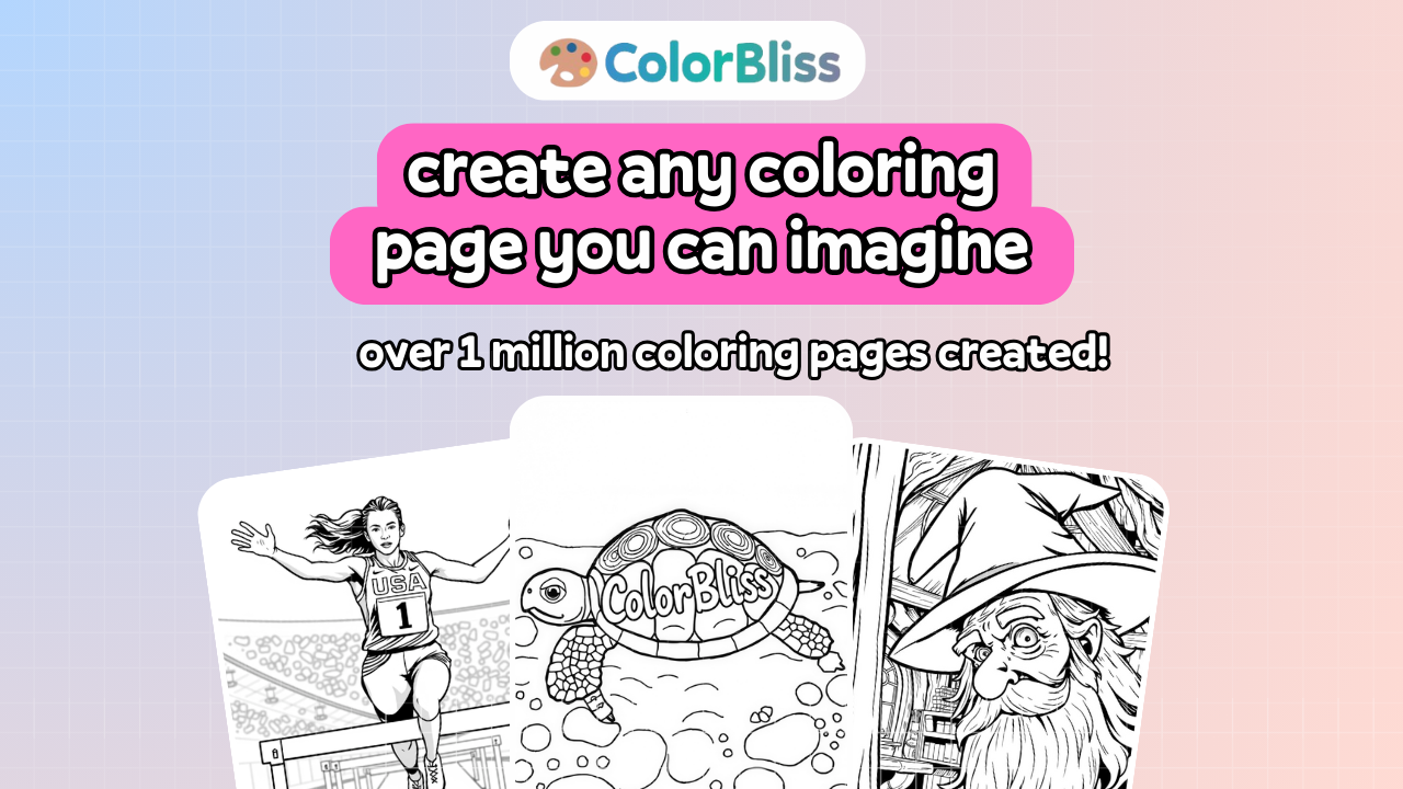 The 1 AI Coloring Page Generator ColorBliss The 1 AI Coloring Page Generator ColorBliss