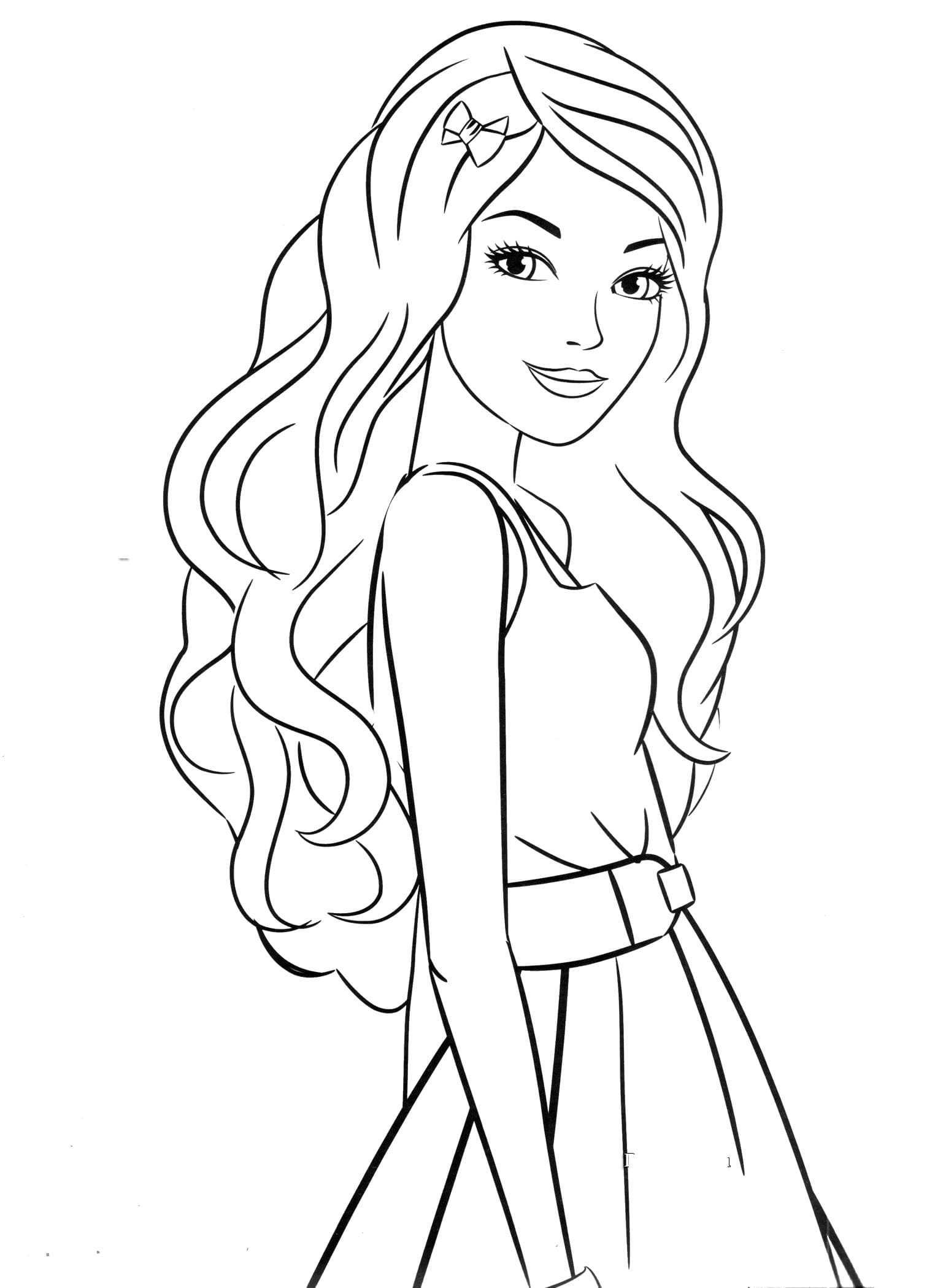 coloring page of a person coloring page of a person