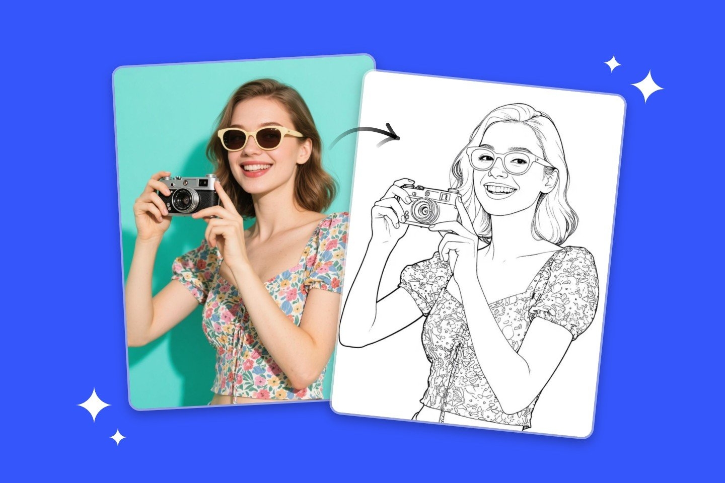 Turn Photo Into Line Drawing Online Free With AI Fotor